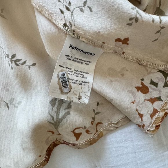 Reformation 2 Veria Silk Maxi Dress Halter Neck Bella - Picture 13 of 14